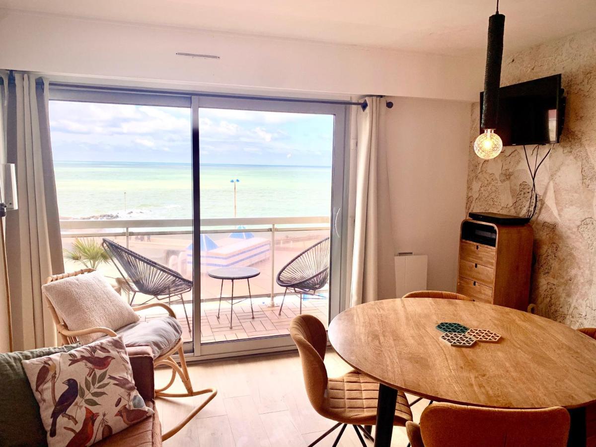Le Wim'Heureux Plage Wimereux Eksteriør bilde